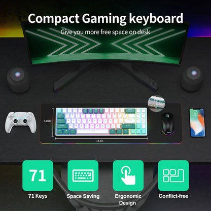 Tri-mode Mechanical Keyboard